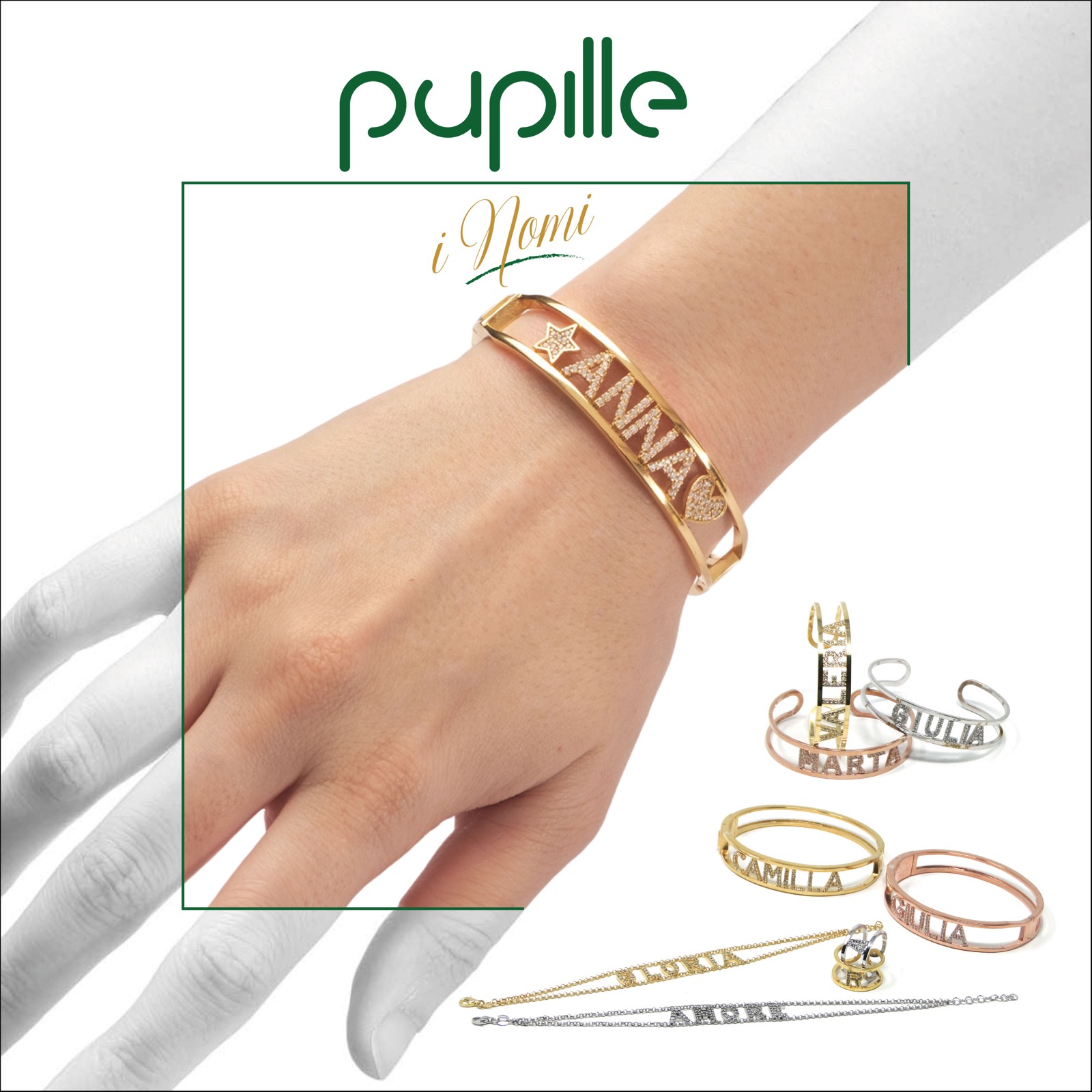 gioielli pupille